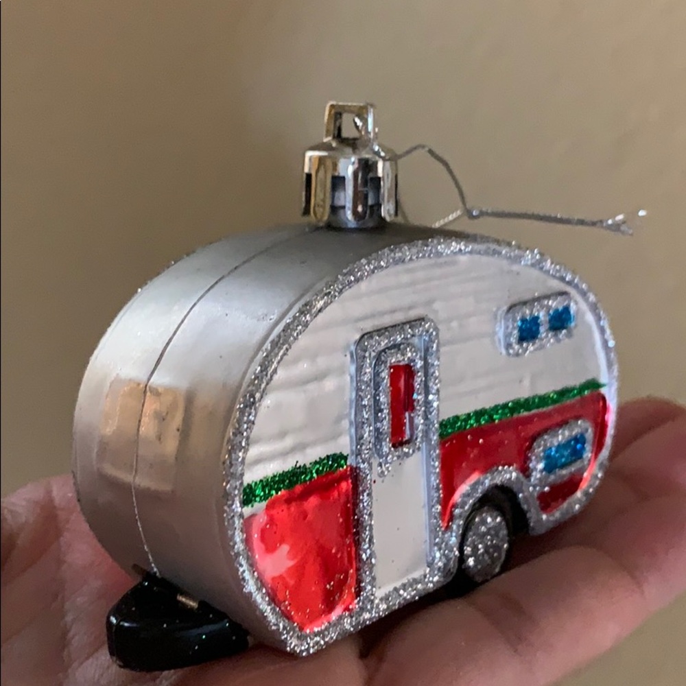 Ornament: trailer camper Christmas tree decoration retro style holiday decor - Picture 5 of 16